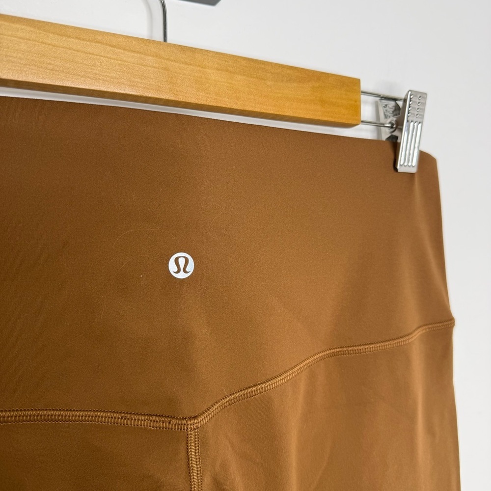 LULULEMON Copper Brown Align High Rise Leggings 25” - Picture 5 of 6